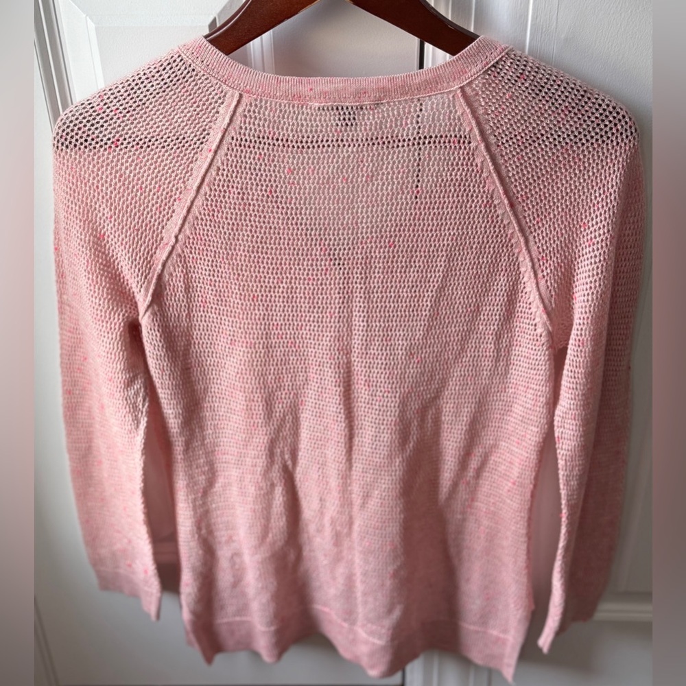 American Eagle Speckled Confetti Knit Cardigan Sz L - Picture 4 of 9